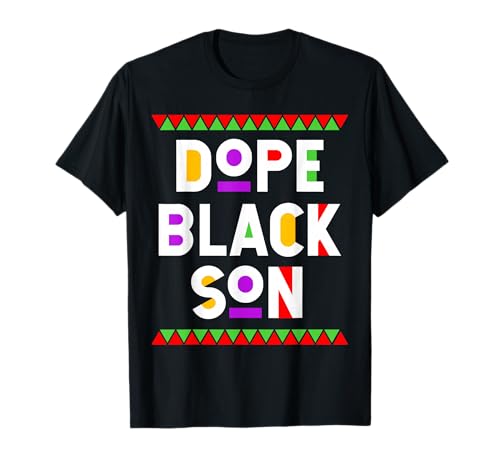 Dope Black Son African American Black History Month T-Shirt