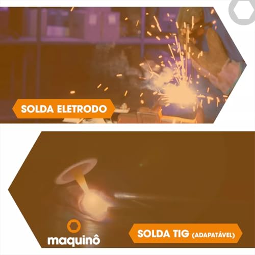 Máquina Inversora De Solda Fix1650 Bivolt 160a Mma Tig NEVVO