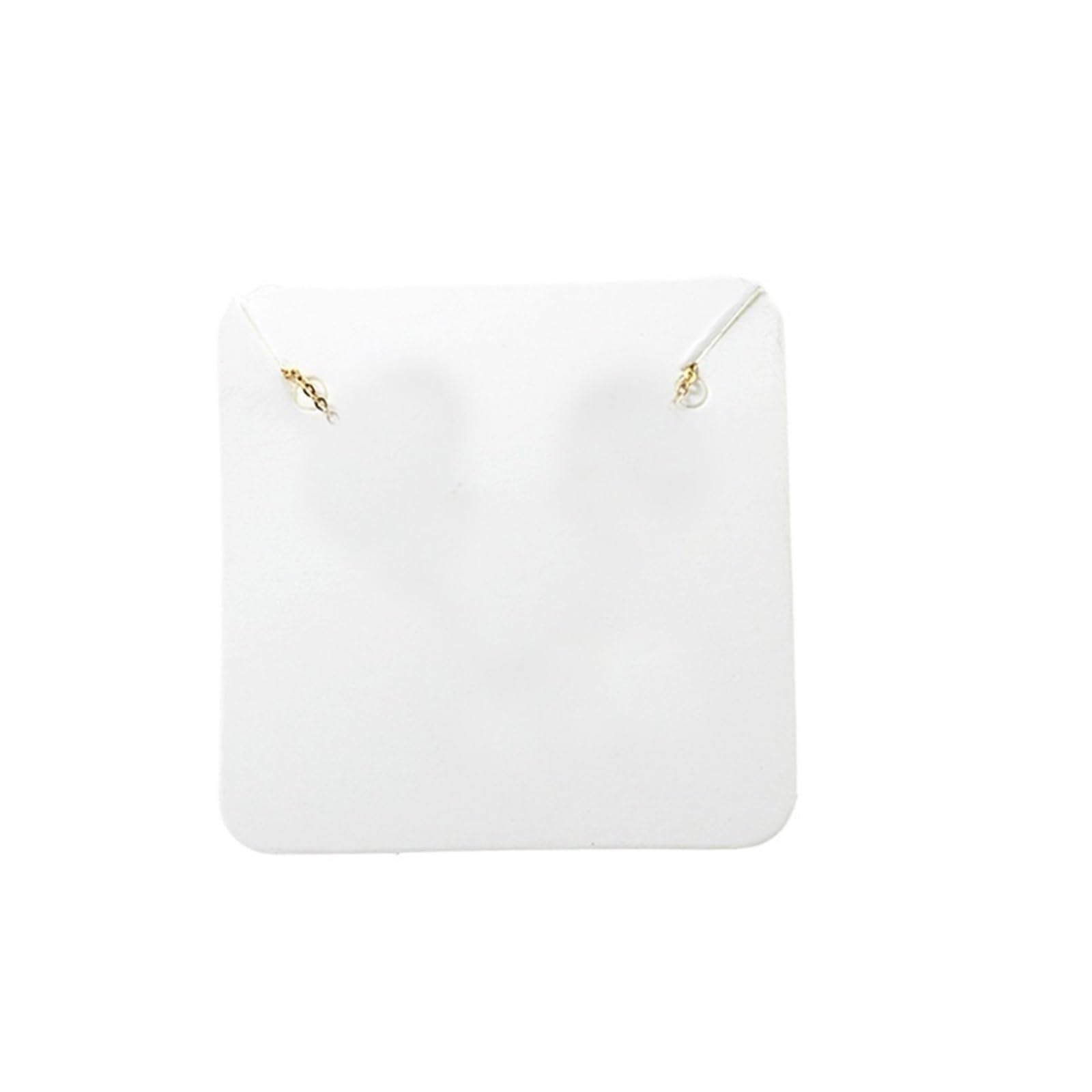 EDvkrgqx Earrings Necklace Display Cards, Multicolor Earring & Bracelet Cards 200pcs 5x5cm Holders Paperboard Hang Tags DIY Jewelry(Color01)