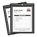 C-Line Shop Ticket Holders, Stitched, One Side Clear, 75 inch, 9 x 12, 25/BX