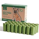 ATIFBOP Biodegradable Dog Poop Bags Rolls 360 Count Scented, Leak Proof and Extra Thick Waste Bag Refill (Scented)