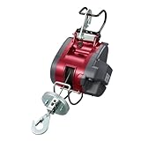 京セラ(Kyocera) 旧リョービ プロ用 ウインチ 21m AWI62 685752A ブラック/レッド 【小型軽量ながら最大吊揚荷重60kg】 揚程20m 吊揚速度46cm/s ダブルブレーキ 加速・よじれ・逆巻防止 軽量9.7kg