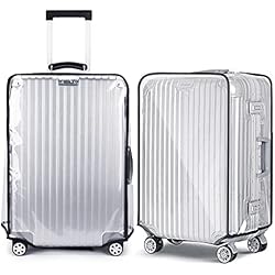Jeep Maletas Viaje Chudian 2pcs Funda de Maleta, 28 Pulgadas Cubierta de Maleta Protector de Equipaje de PVC Reutilizable, Lavable, Impermeable y a Prueba de Polvo?28´´,Transparente?