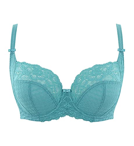 Image of Panache Women's Envy Underwire Balcony Stretch Lace Bra | Full Coverage, Supportive Lift & Comfort for Large Bust
