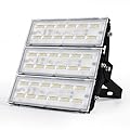 WERISE 300W LED Flood Light Outdoor, 33480lm 6000K Super Bright Yard Security Lights IP66 Waterproof Outdoor Work Lights, Adjustable Heads, Great for Garden,Yard, Parking Lot