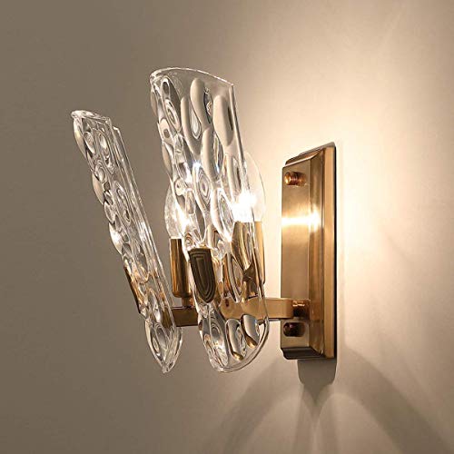 Kristall Wandleuchten Moderne Glasleuchten American Style Nachttisch Wandleuchte Spiegel Frontleuchten Für Schlafzimmer Wohnzimmer Flur E14