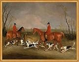  Kunstdruck George Mountford, Huntsman to The Quorn Richard Barrett Davis Chevaux B A1 00067