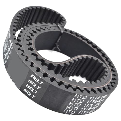 Courroie de distribution HTD 8M robuste en caoutchouc 1128mm pour haute tension