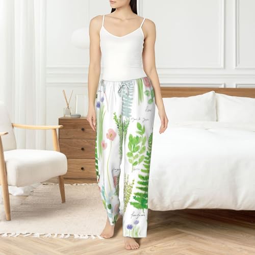 Pantalon de pyjama doux extensible résolvant le manque de confort nocturne
