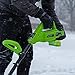 Earthwise SN74016 40-Volt Cordless Electric Snow Shovel, Brushless Motor, 16-Inch width, 300lbs/Minute (Battery and Charger Included)