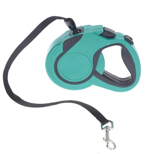 Correa para perros extensible – Turquesa – 3 m hasta 10 kg