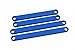Blue Aluminum Camber Arms for Traxxas Rustler and Stampede 2WD