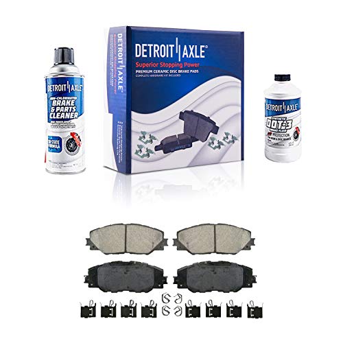 Image of Detroit Axle - Front Brake Kit for Toyota RAV4 Matrix Mirai Corolla iM