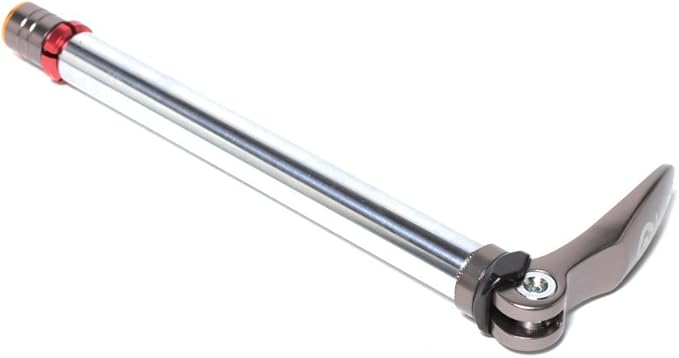 BANDIERA ASSE PASSANTE Sgancio Rapido Bicicletta 100x15 Mm Leva Forcella Anteriore Alluminio EUR - Foto 2