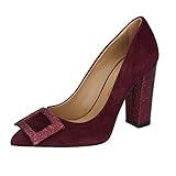  CRISPI Pumps Damen Wildleder Burgund 39 EU