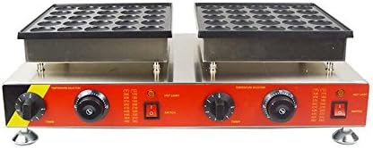 Miniatura 3 de Mini fabricante de panqueques holandés eléctrico comercial 110V 50Holes del fabricante de panqueques