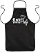 Produktbild Grill und Koch Schürze - Kochprofi - bedruckter Baumwoll Kittel als Geschenk für den lustigen Meister am Herd Humor Gag