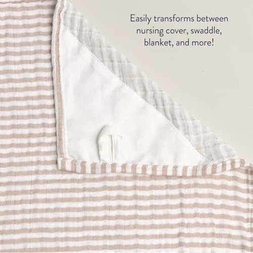 Housse multi-usage Itzy Ritzy en mousseline : le cocon de douceur pour bébé