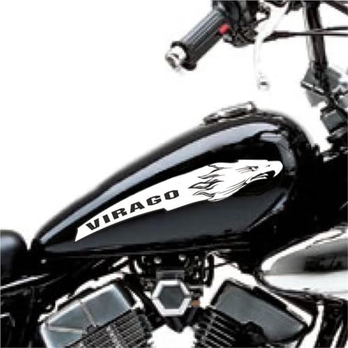 Sticker Réservoir Moto Aigle pour Rouler en Yamaha Virago XV535 et XV250 Custom