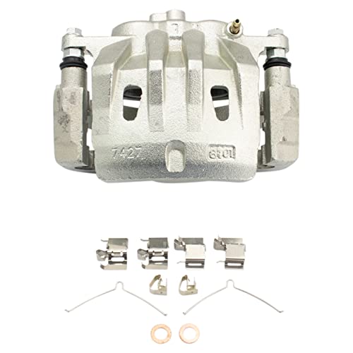 Image of TRQ Front and Rear Brake Caliper Set Zinc Coated Brackets Compatible with 2010-2012 Lexus RX350 2012-2014 RX450h