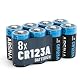 CR123A Absina 8er Pack 3V Lithium Batterie für Fotoapparat