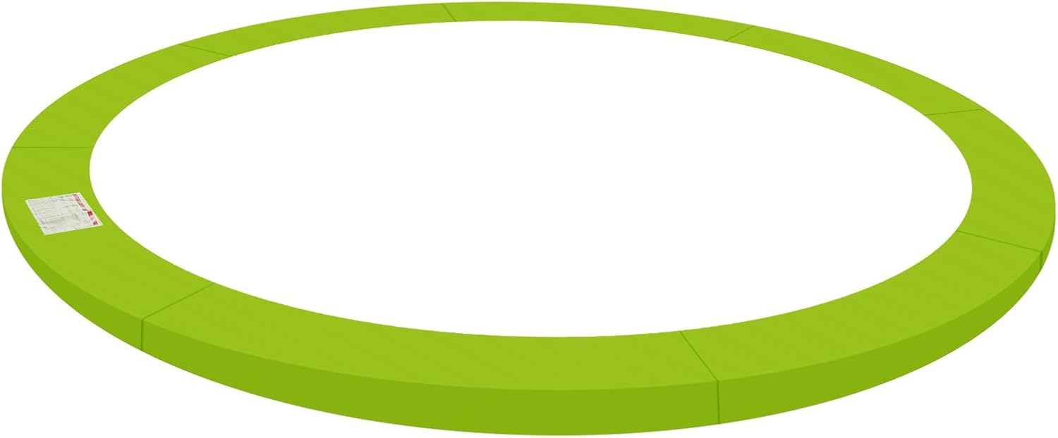 Trampoline Pad Replacement Safety Cover 14FT Green with PVC Material 12 Inch Wide for Spring Protection Outdoor Jumping Mat Edge Cushion