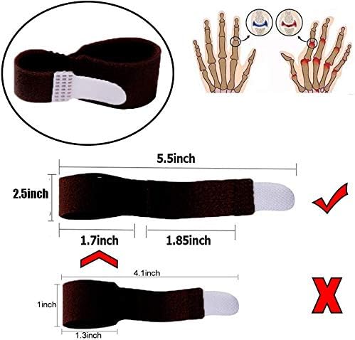 6 Pcs Trigger Finger Splints Single Straps Finger Splint Support Brace Kit Finger Straightener Index Finger Broken Finger Arthritis Injured Finger - View #5