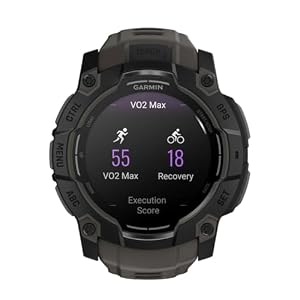Garmin Instinct® 3 50mm, AMOLED Display, Rugged Outdoor GPS Smartwatch, Metal-Reinforced Bezel, Built-in Flashlight, Up to 18 Days of Battery Life, Charcoal (Renewed) — photo 3 of 6