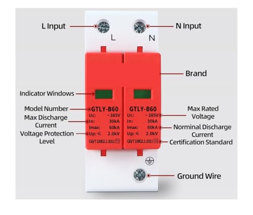 Protector de baja tensión 220V para electrodomésticos en días de tormenta 2