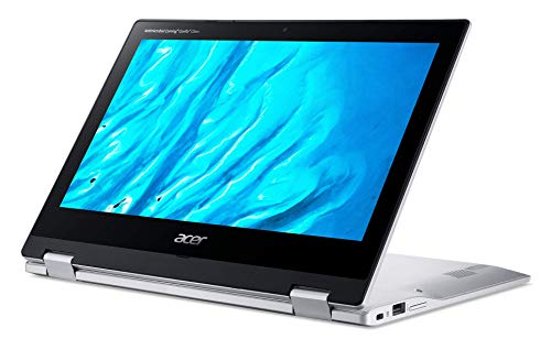 2021 Newest Acer X360 Chromebook Spin 2-In-1 Convertible Laptop Student Business, Mediatek Mt8183C 8-Core Processor,11.6" Hd Touch Ips, 4Gb Ram, 32Gb Emmc,Wi-Fi 5,Bluetooth 5,Chrome Os+ Marxsol Cables #TOP2