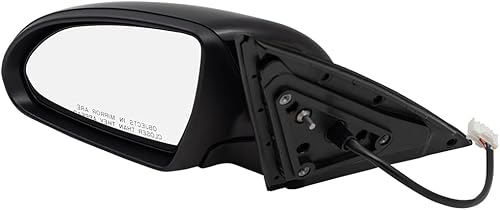 Miniatura 2 de Brock Espejo retrovisor lateral de repuesto para Optima Power 2016-2018 con controlador de señal compatible con Optima 87610D5000 87610 D5000