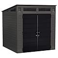 Suncast BMS7780 Modernist Shed, Peppercorn