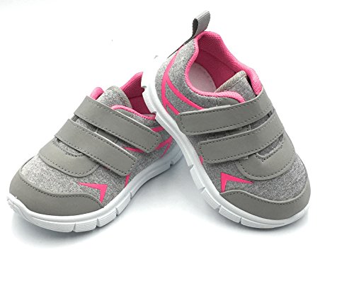 Bless Children Baby Toddlers Boy's Girl's Breathable Fashion Sneakers Walking Running Shoes,Grey1201.Size 5