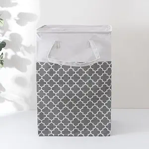 Kuber Industries Laundry Basket For Clothes|Foldable Laundry Hamper|Basket For Toys, Dirty clothes, Storage 