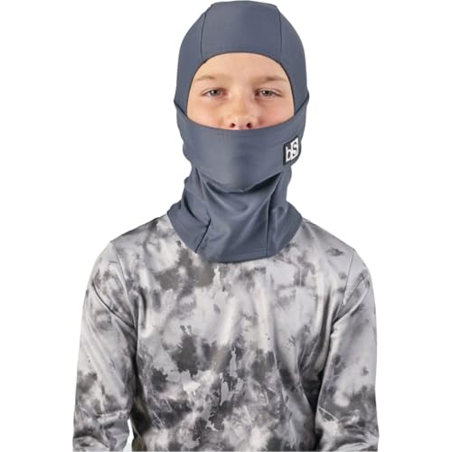 Image of BLACKSTRAP Kids' Expedition Hood Dual Layer ExoHinge Balaclava Ski Mask, Compatible, Comfortable for Kids, [Insert Color]