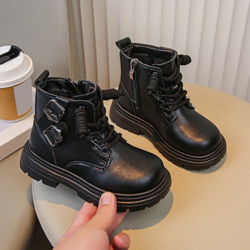 Chaussures d'extérieur doublées chaudes avec semelle douce pour enfants