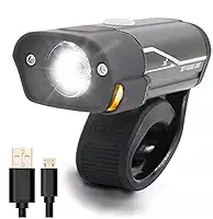 Lanterna Farol Para Bicicleta Bike Led Usb Recarregavel Bl18