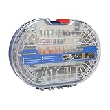 Spacnana Rotationswerkzeug-Zubehör-Set, 276-teilig, mit 1/16 Zoll, 3/32 Zoll, 1/8 Spannfutter, Langlebige Bits aus Siliziumkarbidlegierung Zum Schleifen, Polieren, Gravieren, Bohren, Reinigen,