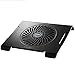 anruo 1 szt. Cooler Master CMC3 ultracienka podkładka chłodząca do laptopa z cichym wentylatorem 200 mm do podstawy podkładki chłodzącej laptopa 9''-15,4'' do chłodzenia routera