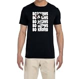 Black Las Vegas Bo Jackson Bo Knows Text Pic T-Shirt Youth Medium