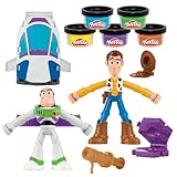 Play-Doh Toy Story Space Creations Playset, Arts & Crafts, Disney Toys for Kids 4+