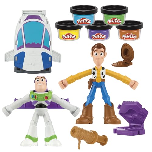 Play-Doh Toy Story 5 Space Creations Playset Arts & Crafts Disney Toys for Kids 4+