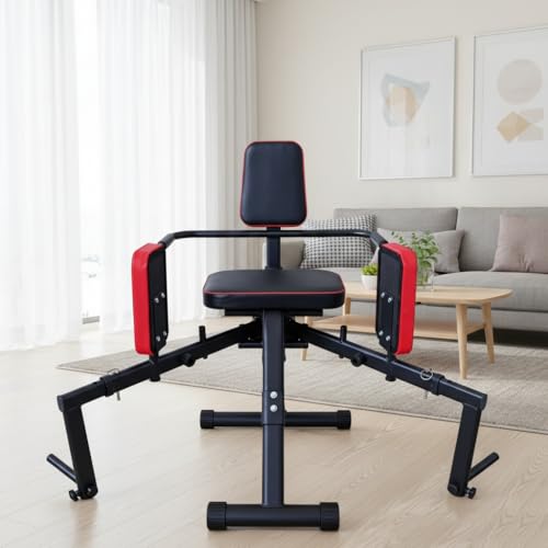 Máquina Abductora De Cadera para Uso Doméstico, Resistencia Ajustable, Máquina para Glúteos, Entrenador De Split, Aparatos De Entrenamiento para Muslos Y Glúteos para Moldear Las Curvas De La Cadera
