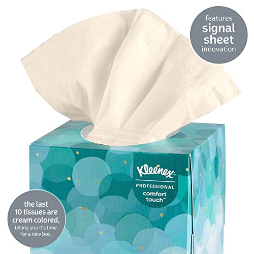 Kleenex® Professional Facial Tissue Cube for Business (21271), Upright Face Tissue Box, 6 Bundles / Case, 6 Boxes / Bundle, 36 Boxes / Case - image 4