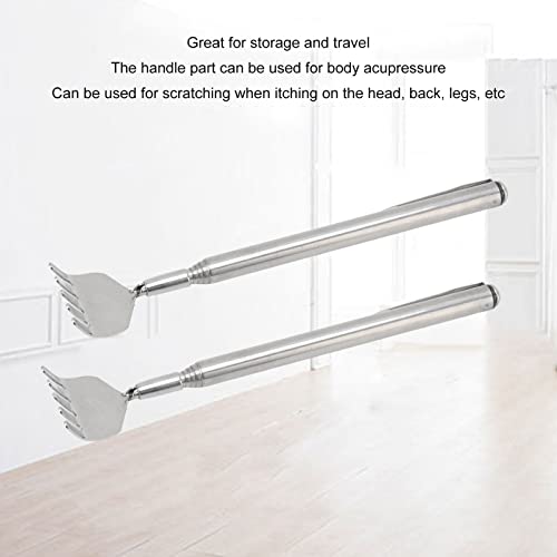 10 Pçs Coçador De Costas Telescópico Mini Coçador De Costas Extensível Garra De Urso Coçador De Meta