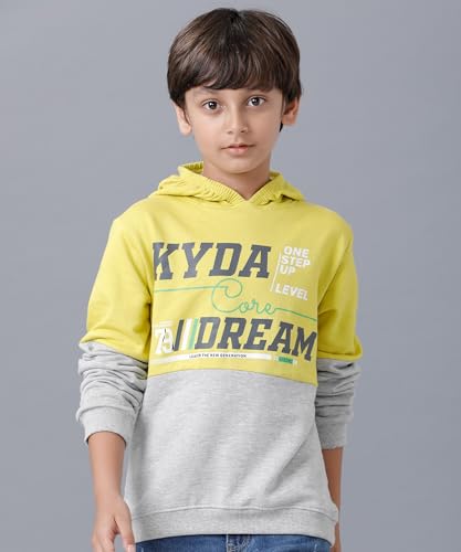 Image of KYDA Kids Unisex-Child Cotton Hooded Sweatshirt