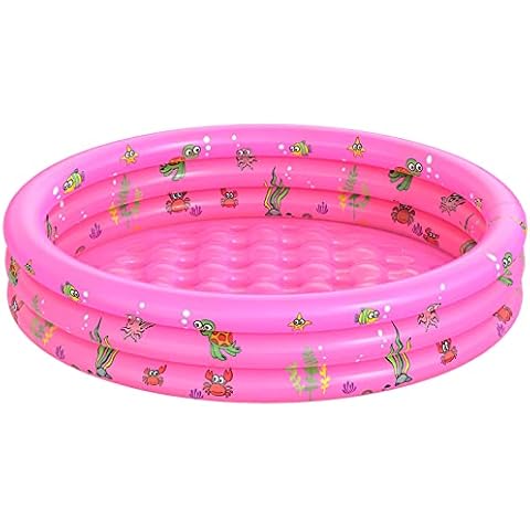 Garden Round Inflatable Baby Swimming Pool, Portable Inflatable Child/Children Little Pump Pool,Kiddie Paddling Pool Indoor&Outdoor Toddler Water Game Play Center for Kids/Girl/Boy Cover