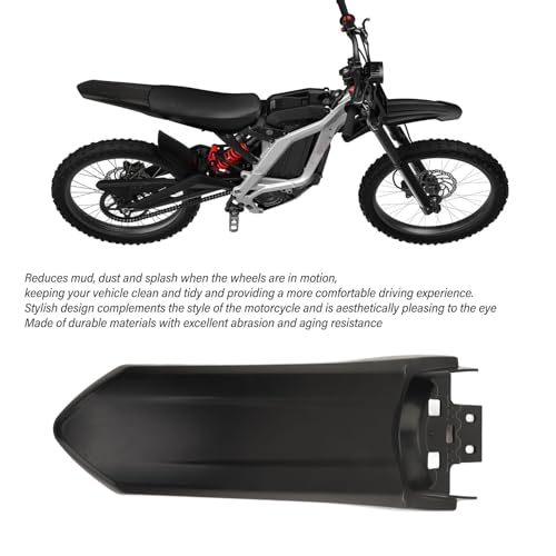 Itonash Motorrad-Schlamm-Splash-Wächter Stilvoller Robuster Heck aus Ausgedehntem Kotflügelersatz für Sur-Ron Light Bee X und S X260 X160 mit Premium-Material Einfach zu Bedienen
