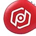 QSTDGVPW Taekwondo Training Foot Target Force Test Kick Pad Sturdy Lightweight Practical Kids for Sanda Boxing Training Supplies, Red