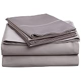 Rinku Linen Juego de sábanas de 500 hilos, 100% algodón egipcio súper suave, tamaño y colores a elegir, para colchón de hasta 38 cm de profundidad con precio al por mayor.